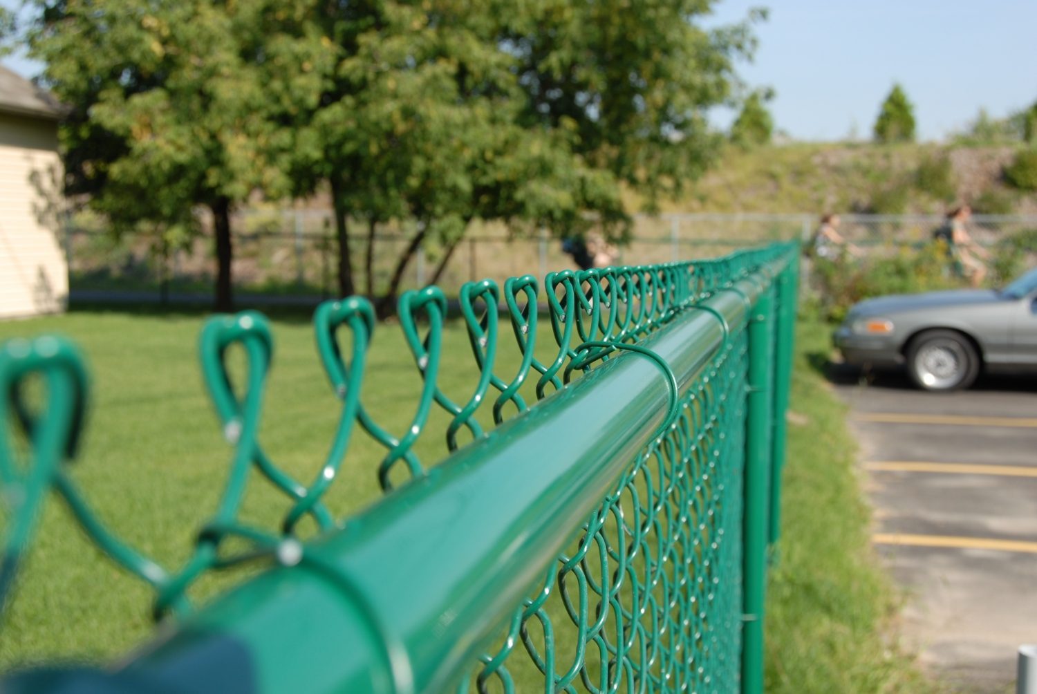 Vinyl-Coated Chain Link
